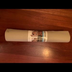 NWT Duck Brand Easy Liner Shelf Liner Smooth Top grip bottom Taupe 18 Feet long